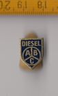 Vintage ABC Anglo Belgian Corporation Diesel Engines odznaka klapy dziurkowej na guziki