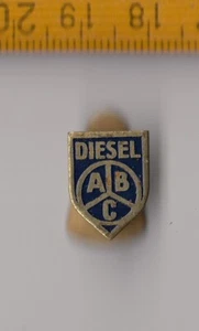 Vintage ABC Anglo Belgian Corporation Diesel Engines buttonhole lapel badge - Picture 1 of 2