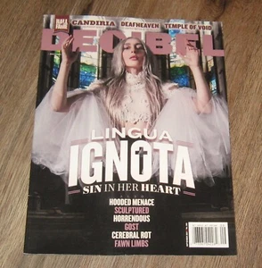 Decibel 2021 magaz Lingua Ignota DEAFHEAVEN George Clarke CANDIRIA Hooded Menace - Picture 1 of 1