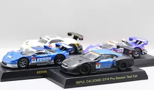 Kyosho 1/64 Super GT 500 09 Lexus SC 430 + Honda NSX + Nissan GT-R R35 (4 Cars) - Picture 1 of 6
