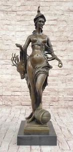 DIOSA ROMANA DIANA ARTEMISA GRIEGA CAZADORA DESNUDA ESTATUA DE BRONCE OBRAS DE ARTE FUNDIDAS EN CALIENTE - Imagen 1 de 10