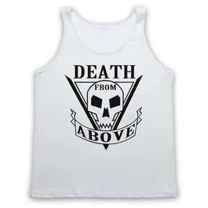 DEATH FROM ABOVE UNOFFICIAL STARSHIP TROOPERS TATTOO ADULTS VEST TANK TOP - Picture 1 of 11