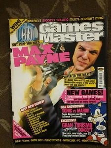 GAMESMASTER MAGAZINE ISSUE 117 FEBRUARY 2002 RETRO GAMES MASTER - Picture 1 of 3