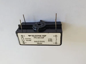 Teledyne 603-22P Solid State Relay 3-32 VDC 5 AMP 50 VDC - Picture 1 of 4