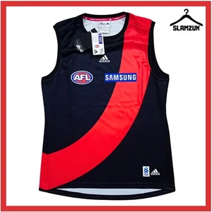 Essendon Bombers AFL Australian Football Vest Adidas XL Home Kit Jersey 2001 W25 - Picture 1 of 7