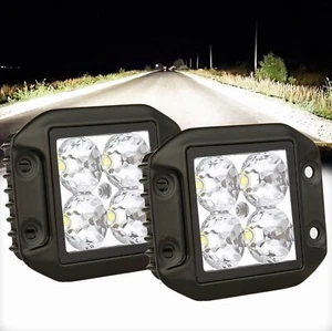 4inch LED Driving Lights Spotlights Flood Work Spot Lights 4X4 Offroad Work Pods - Picture 1 of 11
