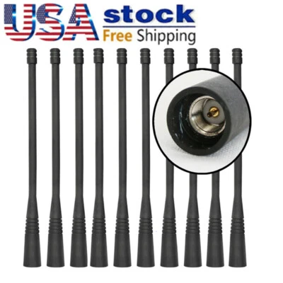 10x UHF Antenna Fits For ATU-6D VX150 VX454 VX824 VX261 VX231 VX351 VX354 Radio - Image 1 of 4