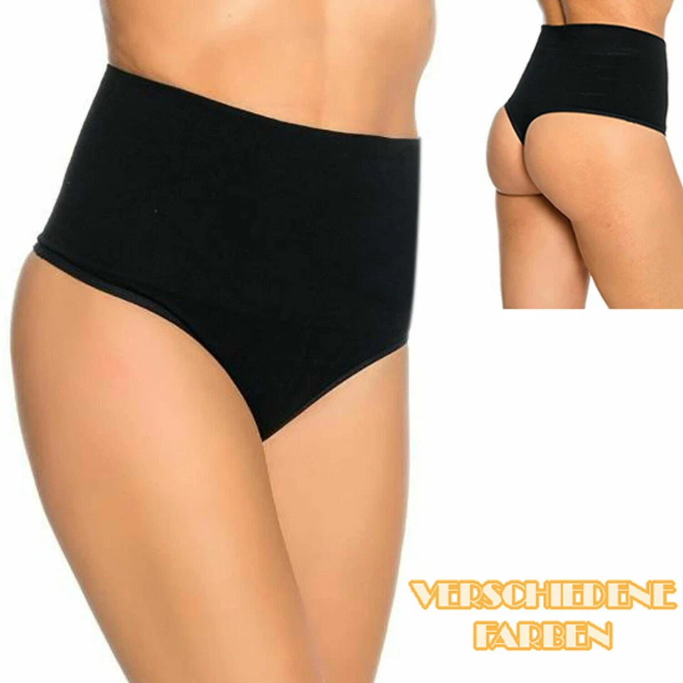 1/2/3 Pack Damen-Slips | Mieder-Slip aus Baumwolle mit Bauchweg Effekt 36-44 - Bild 1 von 1