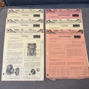 Six 1959-60 Edsel Service Bulletins  - Bild 1 von 7