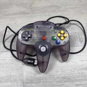 Nintendo 64 Funtastic Controller Smoke Gray Gaming Retro - Picture 1 of 9