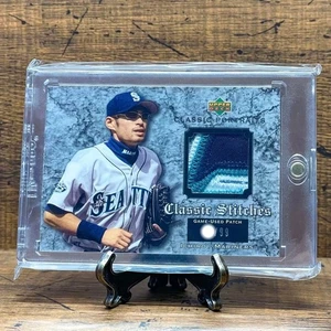 Ichiro Suzuki 2003 Game Used Patch Card 54/99 Classic Stitches Mariners NM - Bild 1 von 2