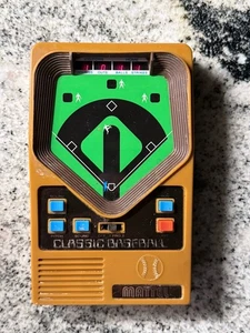 Vintage Mattel Classic Baseball Handheld Electronic Game 2001 - getestet & funktionsfähig - Bild 1 von 8