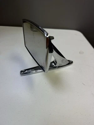 Espejo retrovisor cromado lado del conductor Ford Galaxy 500 1967 1968 1969 OEM C7AB17743-A Foto 1 de 4
