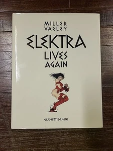 ELEKTRA LIVES AGAIN Frank Miller Graphitti Designs Firmado Numerado - Imagen 1 de 4