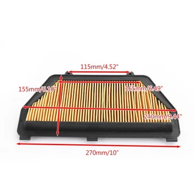 Air Filter Element For Honda CBR600 CBR 600 RR 2007-2018 CBR 600 RA 2009-2018 US - Image 1 of 4