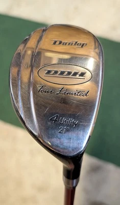 Dunlop DDH Tour Limited #4 21° RH Hybrid w/Graphite Mid Flex Shaft NEW GRIP! - Image 1 of 4