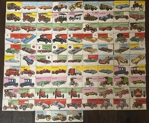 93x Topps World on Wheels 1953-1954 Cars Automobile Trading Card Lot - Picture 1 of 11