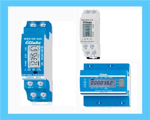 Eltako Stromzähler elektronisch Wechselstrom Drehstrom Analog Digital - Bild 1 von 1