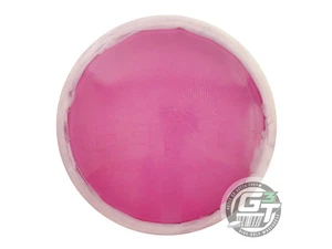 USED Dynamic Discs Lucid Ice Orbit Justice 175g White-Pink Midrange Disc - Picture 1 of 2