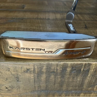 Ping Karsten TR Anser 2 33.5” Putter Black Dot Right Slight Arc Steel w/ HC - Image 1 of 4