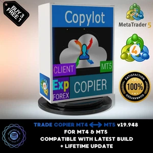 MT4 and MT5 Trade Copier EA Forex Expert Advisor, Metatrader Trading Robot - Picture 1 of 9