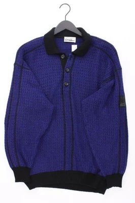✨ Carlo Colucci maglione per uomo taglia 54, XL blu di poliacrilico ✨ - Imagen 1 de 4