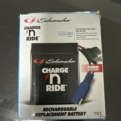 舒马赫 Charge N Ride TB1 电池 4.5 安 6 伏 全新 — 第 1/4 张图片
