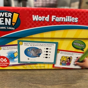 Carte di apprendimento Power Pen risorse create dall'insegnante: famiglie di parole - Foto 1 di 3