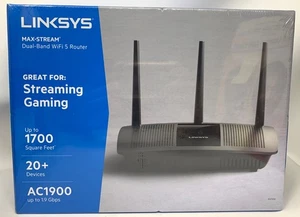 BRAND NEW Linksys EA7450 MAX-Stream AC1900 DualBand WIFI Router-Gaming/Streaming - Picture 1 of 5