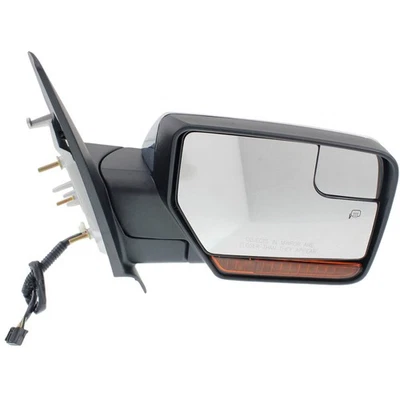 Power Mirror For 2013-2014 Ford Expedition Right Side Power Fold Heated Chrome - Image 1 of 4