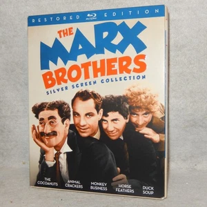 MARX BROTHERS Silver Screen Restored Collection BLU RAY Edition 5 Movies Set Lot - Picture 1 of 3