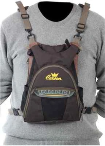 GILET DA PESCA SPINNING MOSCA CON TASCHE PORTA ACCESSORI TAGLIA M L XL XXL ZAINO - Foto 1 di 1