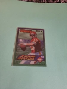 !!! JOE MONTANA EDGE BOSS SQUAD FOOTBALL CARD $$ - Picture 1 of 1