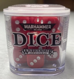 Warhammer 40.000 AOS Würfel Set Rot 20St. - Bild 1 von 3