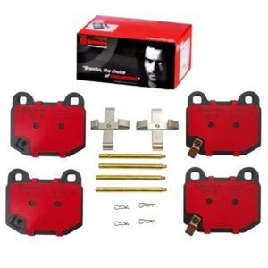 Mitsubishi EVO 5 6 7 Rear Brembo Brake Pad Set / Fitting Kit (Brembo Caliper) - Bild 1 von 2