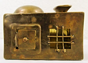 Mid 19th Century Persian Brass Tzedakah Justice or Charity Box - Picture 1 of 12