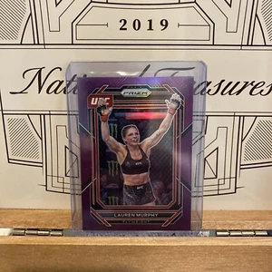 2023 Panini Prizm UFC Lauren Murphy #160 Purple Prizm 099/149 - Flyweight - Picture 1 of 2