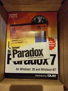 RARE Borland Paradox for Windows 3.1 and WG. Version 7 - Photo 1/3