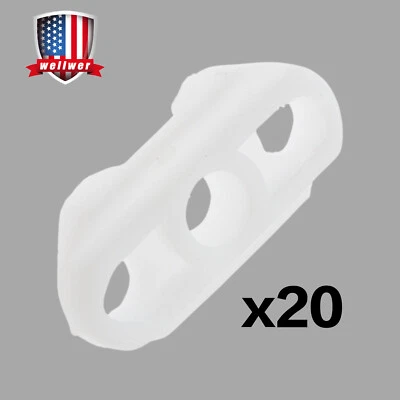 Set of 20 Window Glass Regulator Guide Clips for 1994-1995 Chevrolet Impala - Image 1 of 4