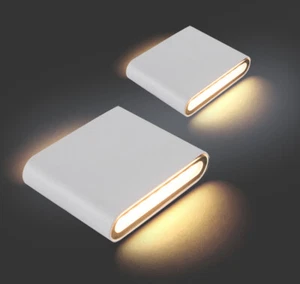 1/10x COB 6W 12W LED Wall Light Indoor Outdoor Up & Down Sconce Lamp Fixture LTW - Picture 1 of 13