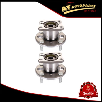 2X Rear Wheel Hub Bearing For Ford Fiesta 2011-2015 2016 2017 2018 FWD SE w/ ABS Foto 1 de 4