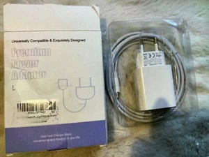 20W EU Plug Fast Charger USB-C Power Adapter Cable For i Phone 12 Premium - Picture 1 of 2