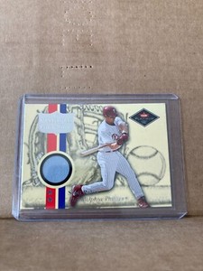Scott Rolen 2001 Fleer Platinum National Patch Time Relic