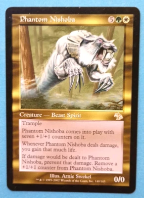 Magic the Gathering MTG Judgement PHANTOM NISHOBA  LP/EX Rare 2002 Nice!! - Image 1 of 4