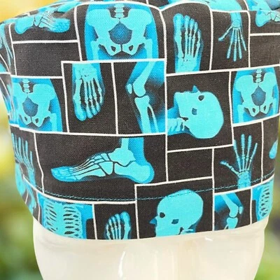 PREMIUM Glow in the Dark Modern Surgical Cap| Healthcare|Scrub Cap| PA|RN |CNA  - Image 1 of 4