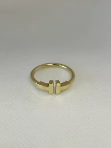 Tiffany & Co. T wire Ring 18k Yellow Gold - Picture 1 of 4