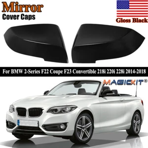 For BMW 2-Series F22 F23 220i 228i 230i M235i M240i Coupe 2014-2018 Mirror Caps - Picture 1 of 15