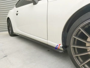 CS STYLE CARBON SIDE SKIRT EXTENSION FOR TOYOTA 86 GT86 SCION FRS - Picture 1 of 5