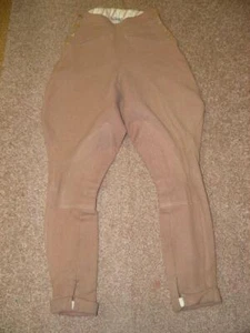 Vintage Bedford Reithose Co Damen Elefantenohr Rehkitz Reithose 24" Taille - Bild 1 von 10