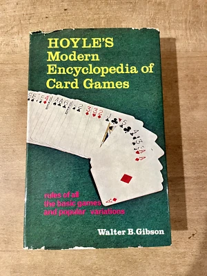 Hoyle's Modern Encyclopedia of Card Games by Walter B. Gibson Hardcover 1975 - Image 1 of 4